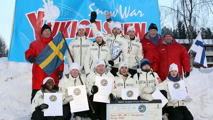Team LTU storfavoriter inför SM i Yukigassen