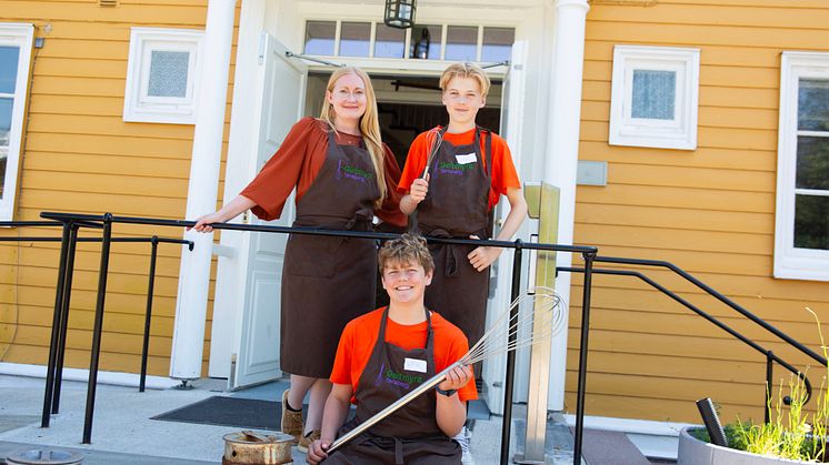 Juniorkokker i jobb på Geitmyra Tønsberg 
