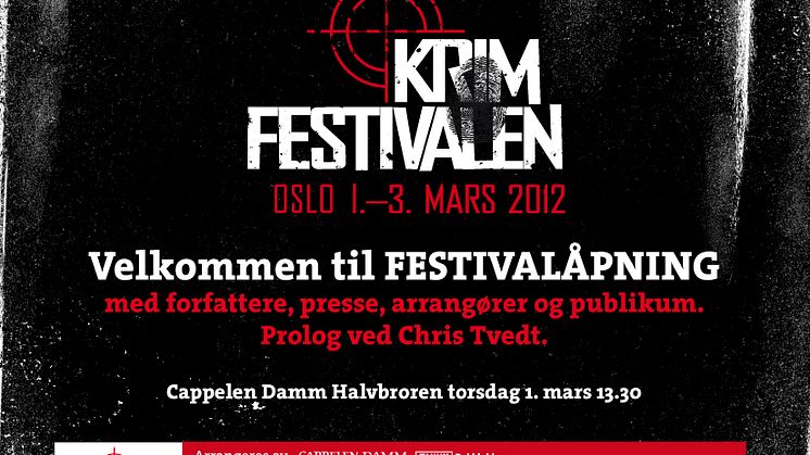 Velkommen til festivalåpning