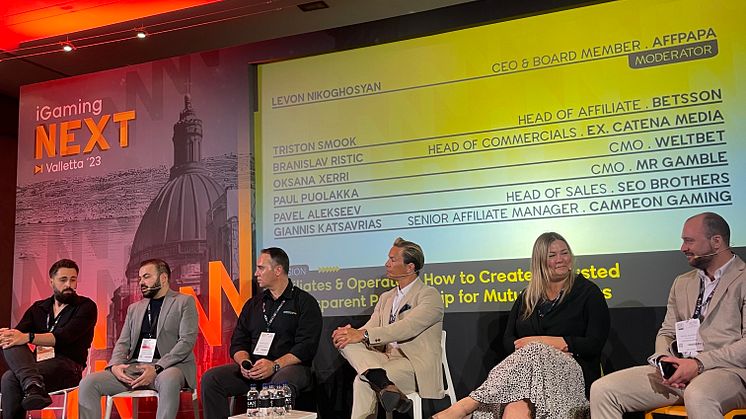 iGaming NEXT Valletta - iGaming Affiliate Marketing panel - Mr. Gamble CMO Paul Puolakka.jpg