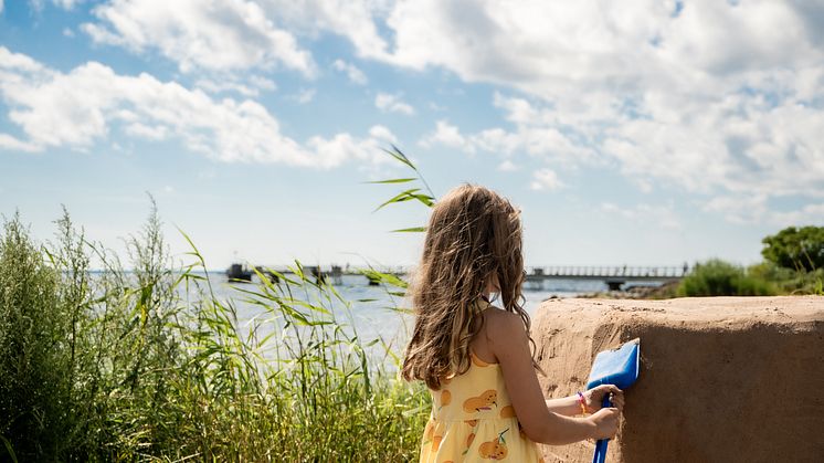 "Skapa i sand" Öppen workshop för barn och unga 