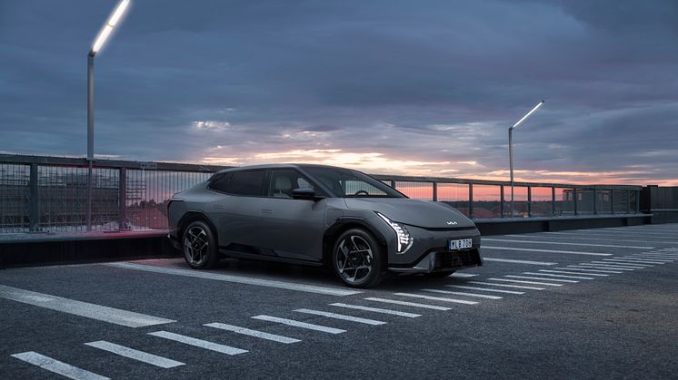 Elbilen Kia EV4 lanseras Sverige 