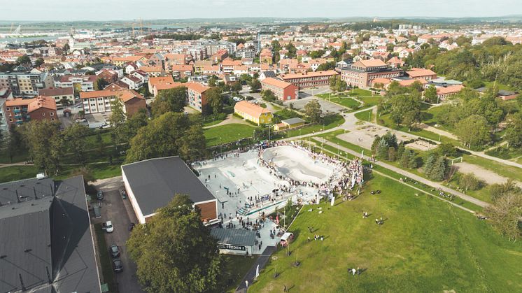 Fredens Skatepark i Varberg
