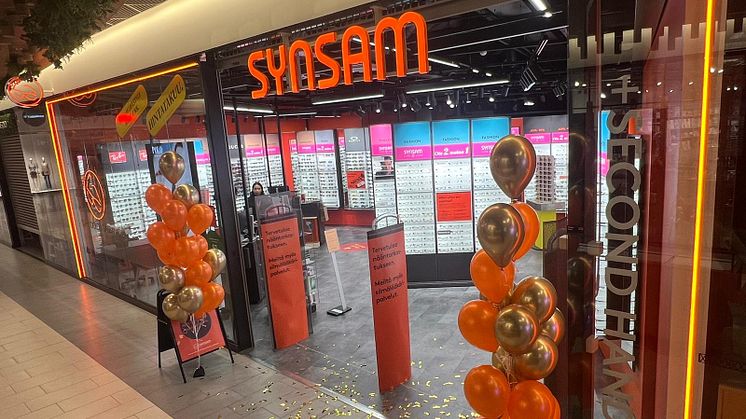  Jyväskylän optikkopalvelut laajenevat – Synsam avaa jo kolmannen myymälän kaupunkiin