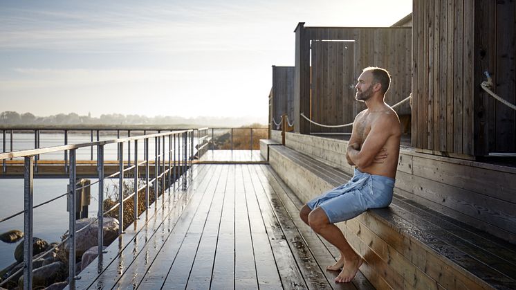 Publiceringarna i utländsk press visar att Skåne har potential att locka besökare även under andra årstider än vår och sommar. Vinter i Skanör. Foto: David Seitz