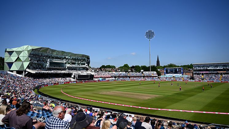 Headingley during England Women's Vitality IT20 against Pakistan. Photo: Getty Images for ECB
