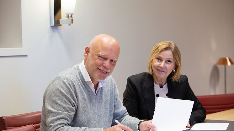 Roelof Bakker och Christina Björklund