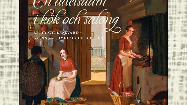 En adelsdam i kök och salong omslag