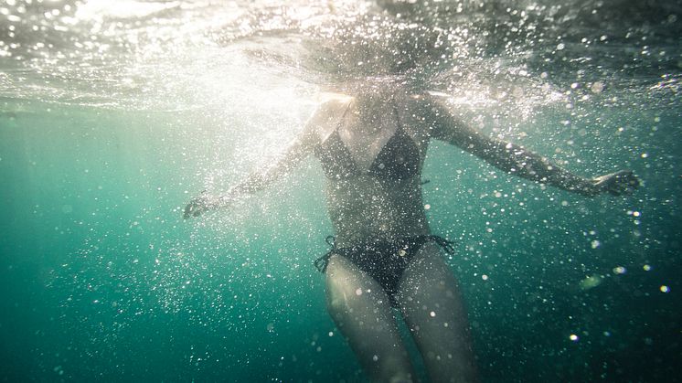 Schwimmen im Genfersee