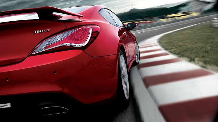 Ny Genesis Coupe fra Hyundai (bak)