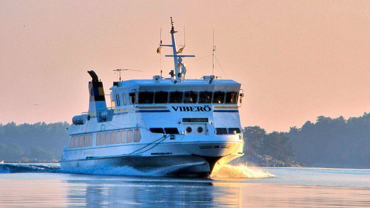 Hösttrafik i skärgården