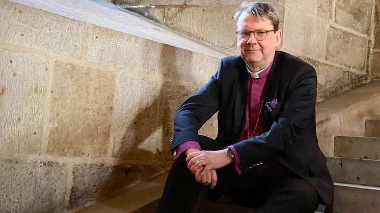 Biskop Johan Tyrberg i Lunds domkyrkas trappa2_Foto Camilla Lindskog.jpg