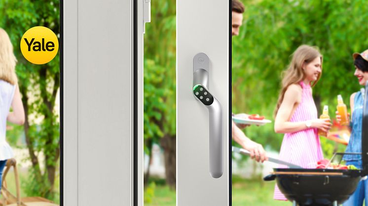 Yale Smart Code Handle är ett uppkopplat kodhandtag för altandörrar och fönster.