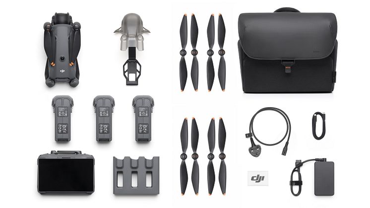 DJI Mavic 4 Pro 512GB Creator Combo (DJI RC Pro 2)_from above_battery detached.jpg