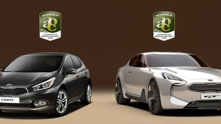 Tre designpriser till Kia!