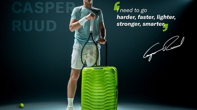 Samsonite Proxis och Casper Ruud