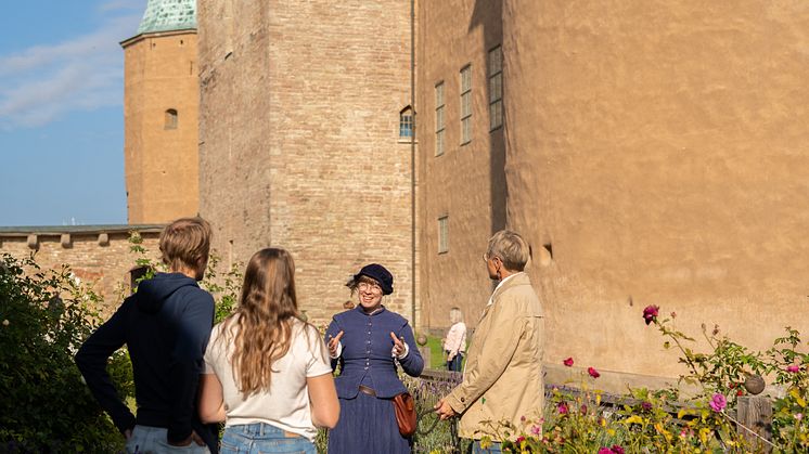 Kalmar Slott_utomhusguidning_köksträdgården