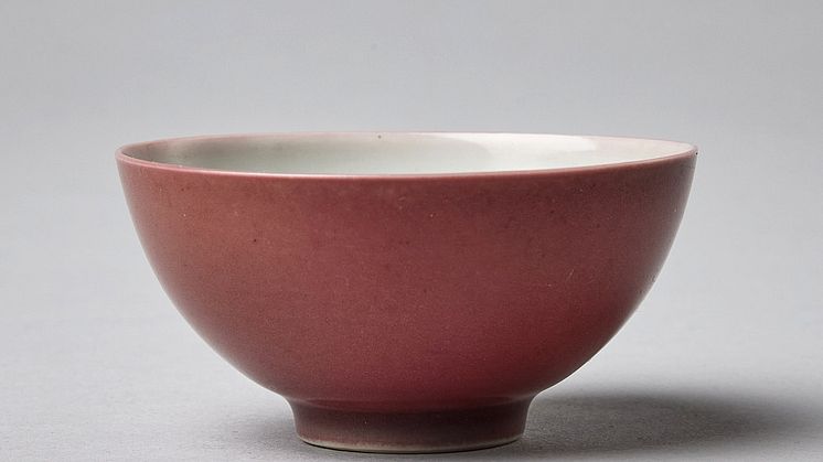 COPPER-RED GLAZED BOWL