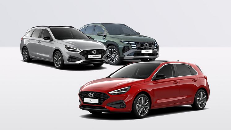 Hyundai i30 og TUCSON opgraderes - og de danske priser er klar