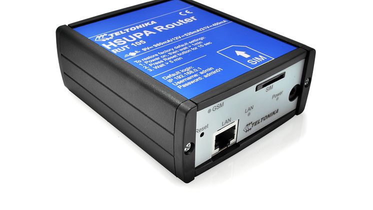 RUT-105 3G router med WLAN för HSUPA