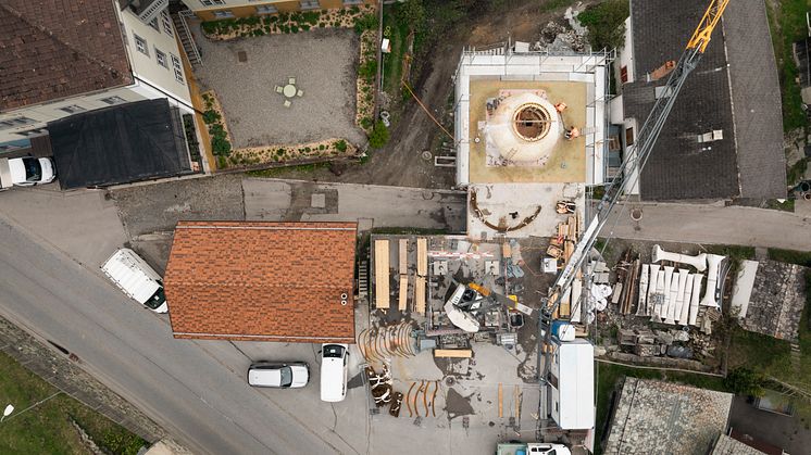 Baustelle des Weissen Turms