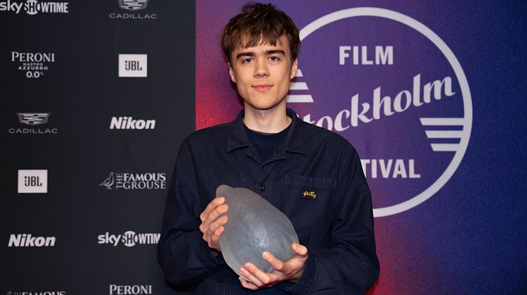 Joel Wiklund Ekman, vinnaren av Nikon Short Film Award 2024. Foto: Daria Isenova