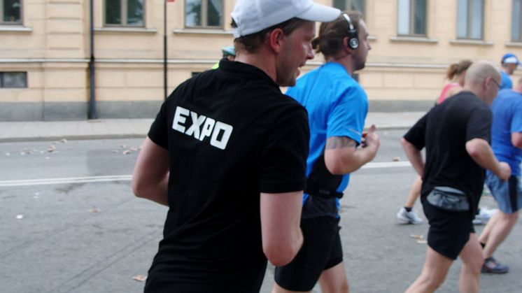 Aktiv Expo-supporter sprang Stockholm marathon i helgen, bra jobbat Tobias!