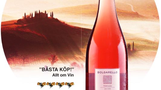 SOMMARENS ROSÉ kommer från vackra Toscana...