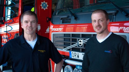 Trådlöst visar vägen för Nerikes brandkår