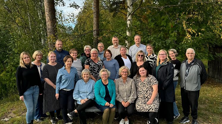 Deltagare under det officiella uppstartsmötet för Älvsbyns kommuns utredning kring ﻿framtida boendeportfölj.