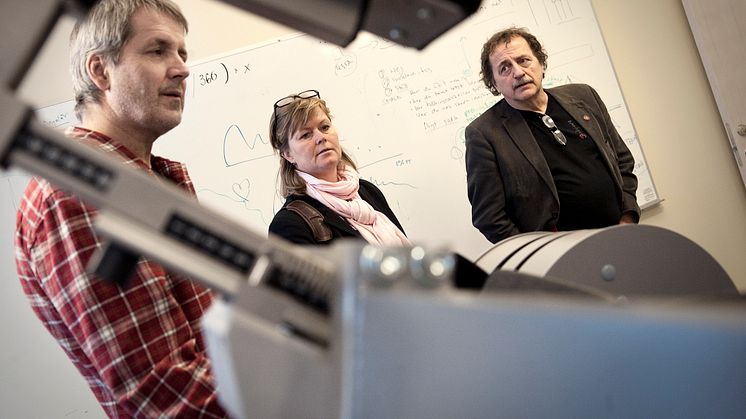 VINNOVAs generaldirektör, Charlotte Brogren besöker Peak Innovation, Östersund