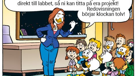 Serieruta Kalle Anka & C:o nr 32-33 