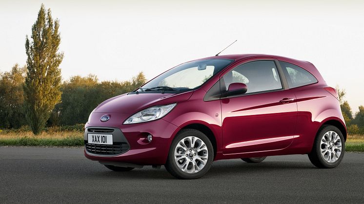 Ford Ka on arvostetuin kaupunkiauto Saksassa 2012 