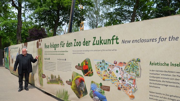 Zoo der Zukunft - Prof. Jörg Junhold erläutert die nächsten Projekte