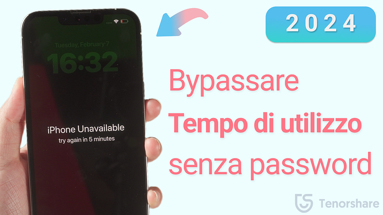 bypassare il 'Tempo di utilizzo' senza passcode