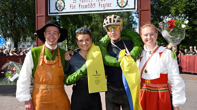 Jenny Rissveds and Simon Andreassen won Cykelvasan 90 2024