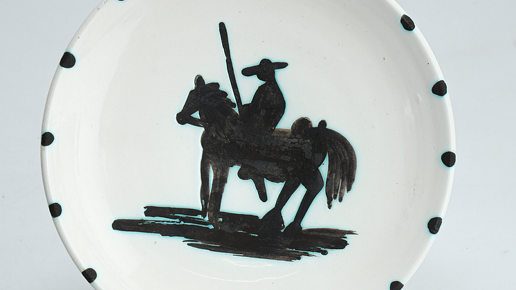 Tallrik "Picador" av Pablo Picasso