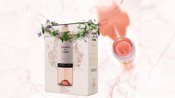Casillero del Diablo sin friske og fruktige rosèvin smaker av sommer- perfekt til sankthans!