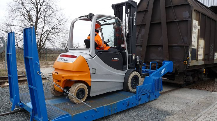 Truckar och mjukvara från STILL vid Bosch och Siemens Hausgeräte GmbH i Nauen