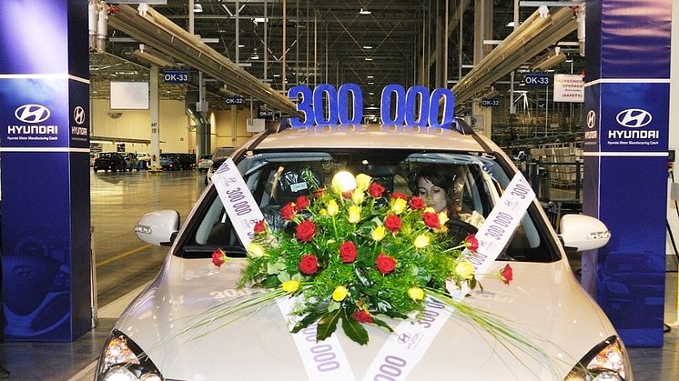 Hyundai nr 300.000 produsert i Europa