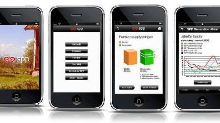 Håll koll på pensionen med SPPs iPhone-applikation 