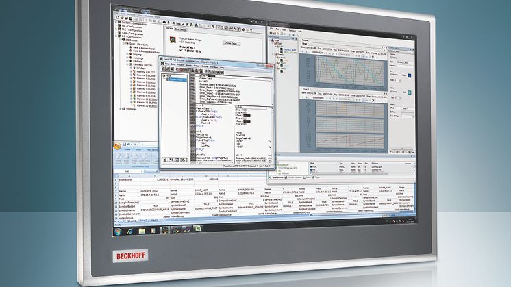 Stora industriella displayer för automation och IT