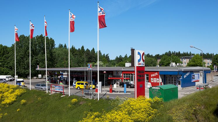OKQ8 + Q8 Danmark A/S = sant