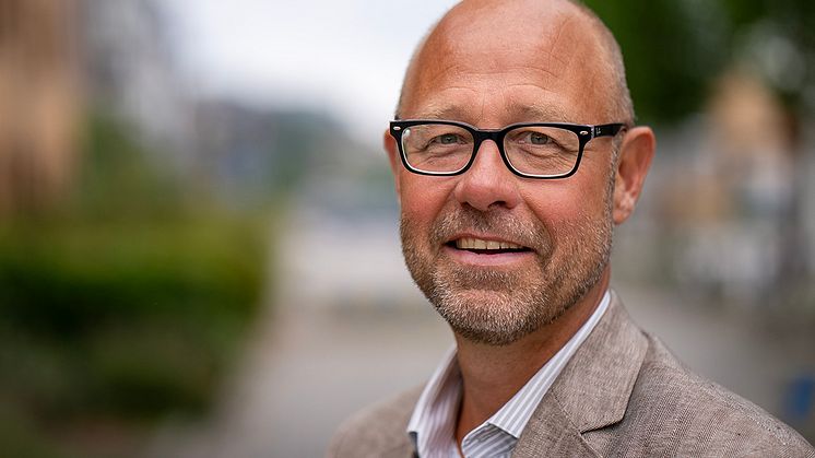 Martin Öbo, ny vd för Landvetter Södra Utveckling AB. Foto: Härryda kommun