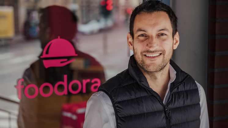 Prashant Søegaard, administrerende direktør i foodora