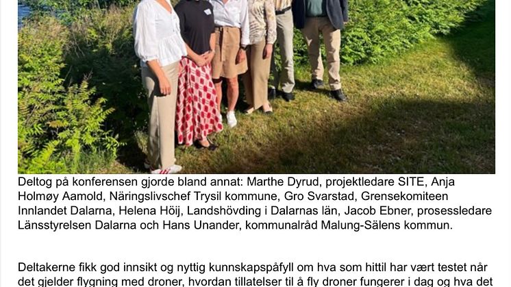 Nyheter från SITE 