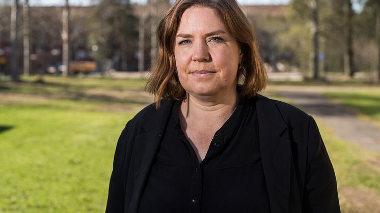 Sara Bäckmark, tillförordnad HR-direktör. Foto: Klas Sjöberg