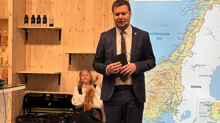 official opening of the Norwegian stand at IGW 2025