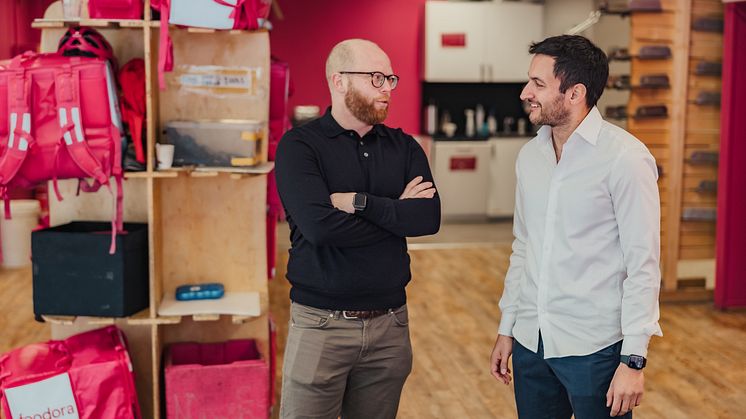 Prashant Søegaard, administrerende direktør i foodora