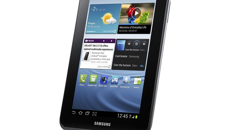 En folkplatta: Samsung släpper första surfplattan med Android 4.0